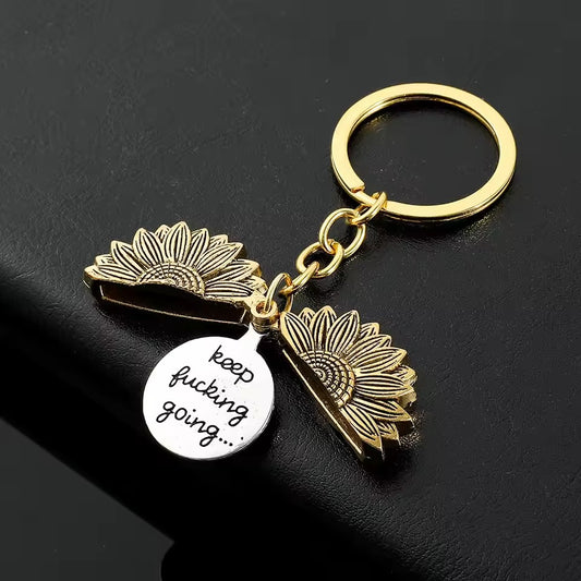 Sunflower Keychain