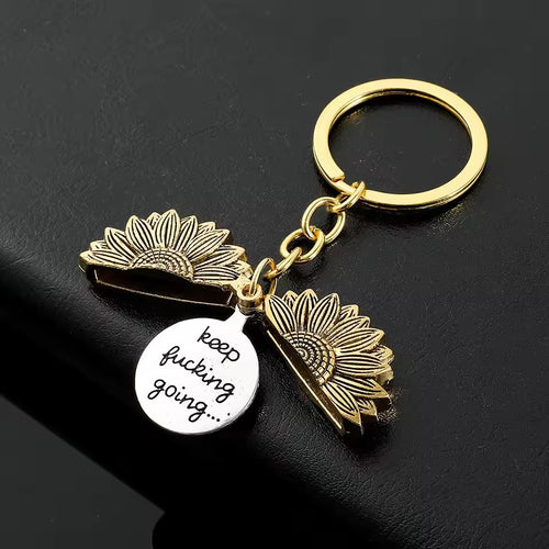 Sunflower Keychain