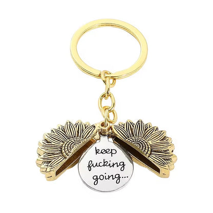 Sunflower Keychain